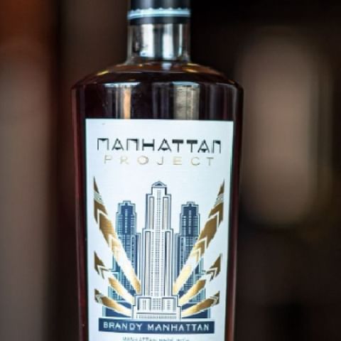 Bottling more of the fan favorite Barrel Aged Manhattan Project Brandy 🥃