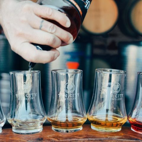Treat Dad to a flight…
a flight of his favorite spirits that is.