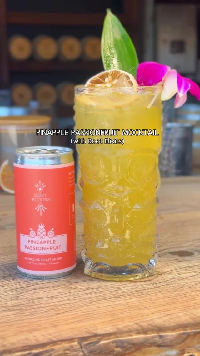 Who says mocktails can&#039;t be naughty? Swing by Tin City Distillery and sip on our mocktails made with @rootelixirs:⁠
⁠
🔥 Grapefruit Jalapeño⁠
⁠
🥒 Cucumber Elderflower⁠
⁠
🍍 Pineapple Passionfruit ⁠
 Perfect for those who like their drinks bold and their vibes even bolder. Come sip with us!