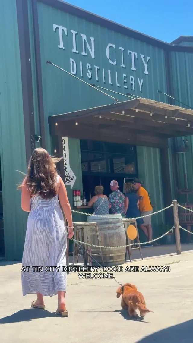We love seeing your four-legged drinking buddies at Tin City Distillery! Keep the tails wagging and the spirits flowing. ⁠
⁠
Tag us in your pup pics — we might just feature your furry friend!⁠
⁠
