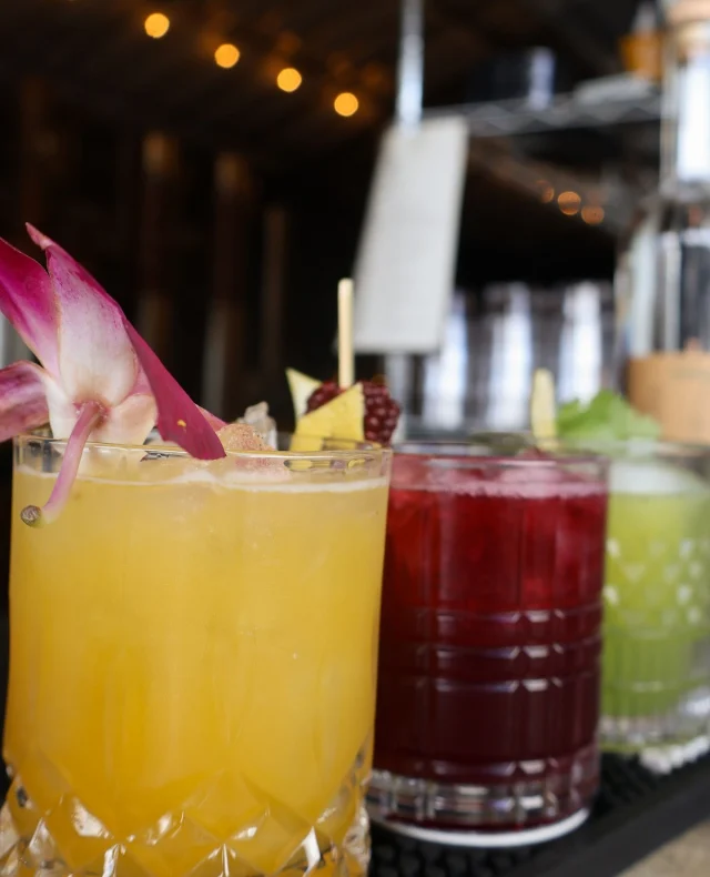 Porn Star Martini, Blackberry Drop &amp; The Garden. Three legit excuses to call it the weekend. 🍸 ⁠
⁠
We’re open 1 PM – 6 PM!