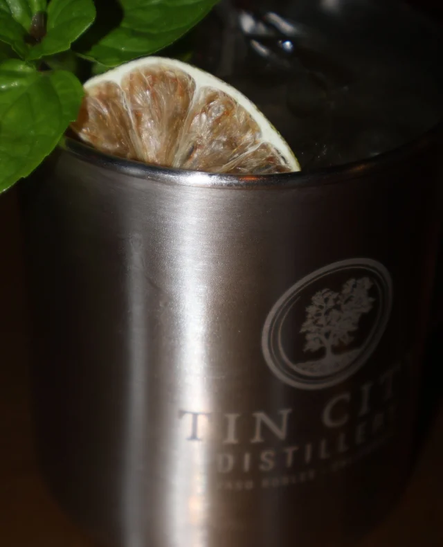 Steal the mug for just $10 bucks on Mondays and fill it up with our signature California Mule! 🍊🥃