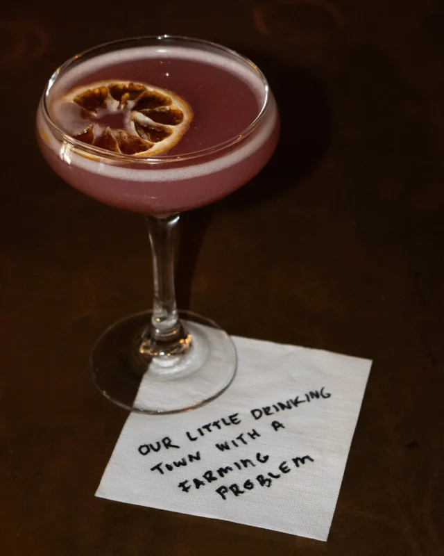 A slogan we can definitely get behind. 🍸🌾⁠
⁠
Here's to great cocktails, good company and Tin City.